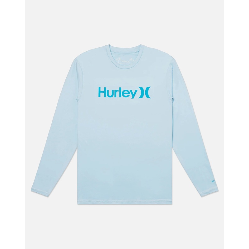 HURLEY Men’s One And Only Quickdry Rashguard Long Sleeve