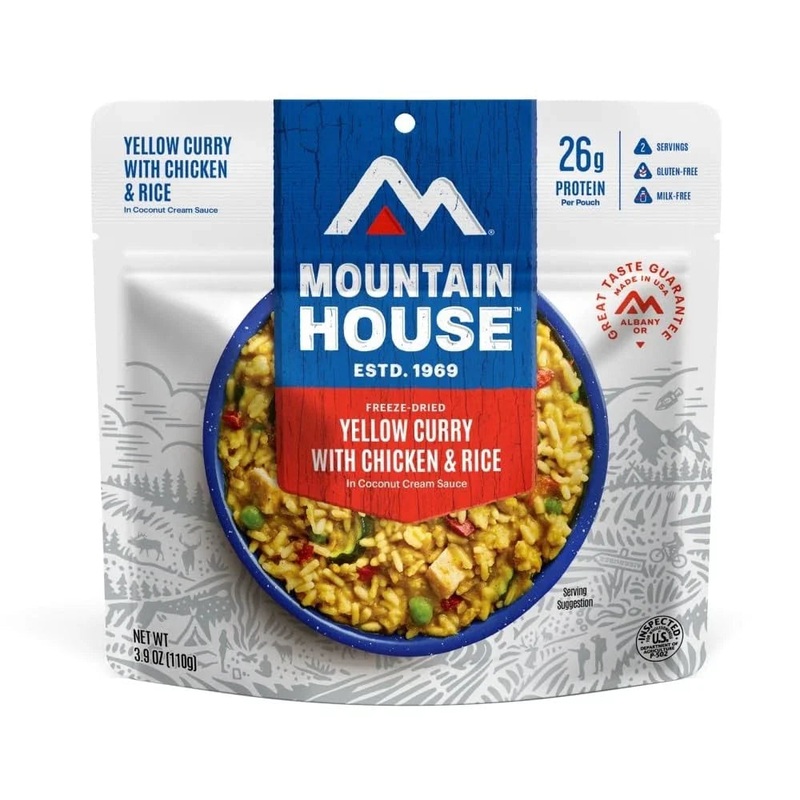 Mountain House Yellow Curry With Chicken and Rice Pouch
